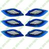 Buy cheap For Maserati Quattroporte Blue Left Right Side Fender Air Outlet Vent Cover Strip Kit OEM 670013529 670013530 from wholesalers