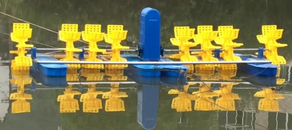 Buy cheap 4HP /3KW Paddle wheel aerator 8 impeller 4Float from wholesalers