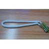 Buy cheap Medical dental bib clip flexible plastic spring coil chain with crocodile clip white color from wholesalers