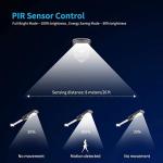 300w Integrated Solar Street Light All In One Dusk to Dawn Solar Street Light