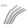 Buy cheap Outdoor Picnics Stainless Steel Reusable Straws Mirror Polishing Natural Bent from wholesalers