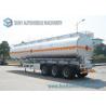 Buy cheap Stainless Steel Tri-axle Oil Tank Trailer 40000L 12000*2500*3650mm from wholesalers