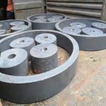 Grinding ring: accessory, alloy steel, alloy carbon steel, manganese alloy steel