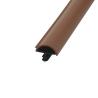 Buy cheap D Shape Wooden Door Co Extrusion Weatherstripings Sealing Strips Teak Color 12*5mm from wholesalers