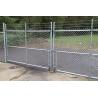 Buy cheap High Security 18Ga - 13Ga 5 Foot Chain Link Fencing With Barbed Wire Antiwear from wholesalers