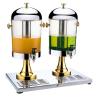 Buy cheap Chrome or gold plating stainless steel juice dispenser for Double tank from wholesalers