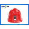 Buy cheap Large Battery HD Camera 4G Wireless Device Intelligent Safety Helmet For Railway Mining from wholesalers