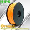 Buy cheap Markerbot , Cubify 3D Printing Materials HIPS Filament 1.75mm / 3.0mm Orange Color from wholesalers