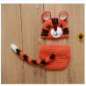 Buy cheap tiger Baby Photography Prop Crochet Hats Animal Hat Cap animal beanie set costume from wholesalers
