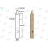 Buy cheap Ø 9 * 58 Mm Aircraft Cable Fittings M4 Internal Thread For 1.5 Mm Steel Wire from wholesalers