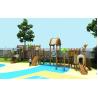 Buy cheap YST-222087 Kids Playground Slides Forest Theme Amusement Roto Moulded from wholesalers