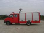 IVECO 95KW Emergency Rescue Fire Truck Mini 6 Wheeled For Firefighting
