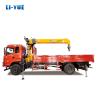 Buy cheap 6.3 Ton Capacity Truck Mounted Crane With Basket Hydraulic Cylinder For Lifting from wholesalers