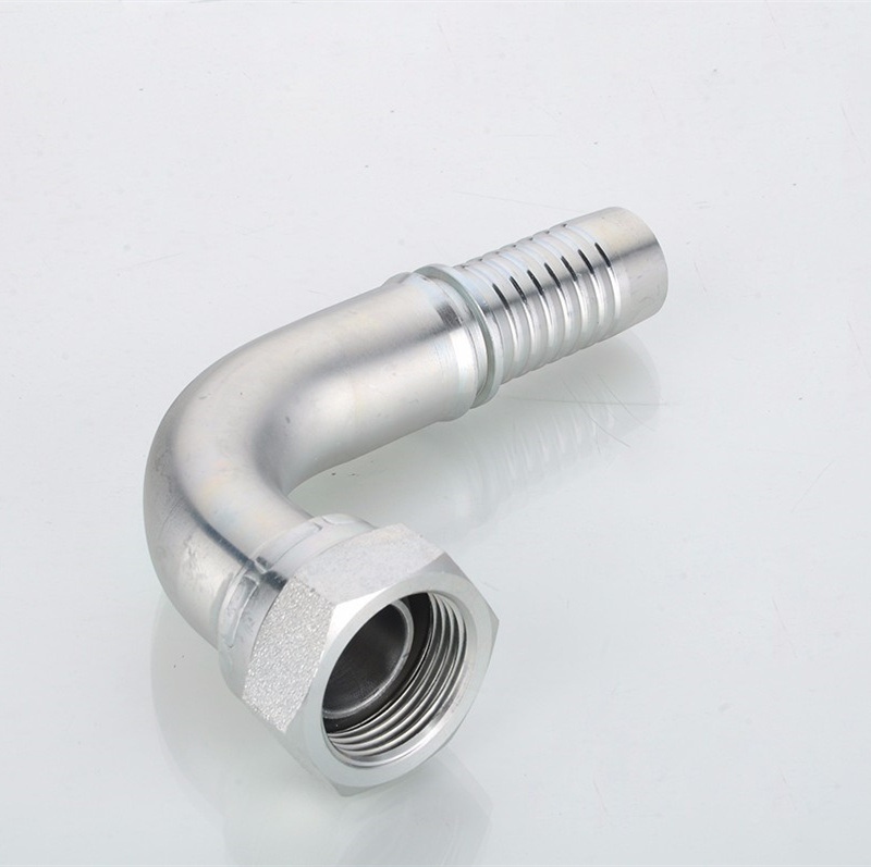 Wholesale 22691 Series Hydraulic Hose Fittings Carbon/Stainless Steel 90 Degree Bsp Female 60 Degree Cone