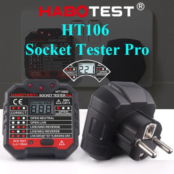 Buy cheap LCD Display Plug Socket Tester , CE Electric Socket Tester from wholesalers