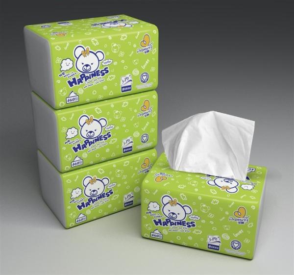 Buy cheap Plastic Bag Facial Tissue Paper from wholesalers