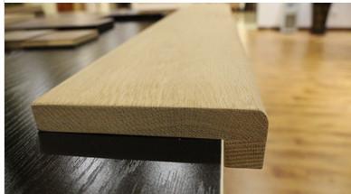 Buy cheap Prefinished Oak wood stair tread from wholesalers