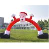 Buy cheap Customized Family Holiday Party Decoration Inflatable Santa Claus Arch from wholesalers