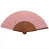 Buy cheap Technique Painted Wood Hand Fan Customized Design for Gift Museum Souvenir White Color from wholesalers