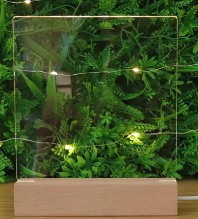 Buy cheap Erasable Led Acrylic Stand Message Board Multi Color Room Decor from wholesalers