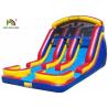 Buy cheap Giant Double Lane Colorful Kidwise Inflatable Dry Slide With 0.55mm PVC Tarpaulin from wholesalers