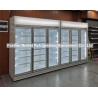 Buy cheap 1000L Supermarket Upright Commercial Chiller For Cold Drink Display Refrigerator from wholesalers