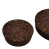 Buy cheap Black Carbonized Cork Lids Cork Bottle Stopper Plugs sealed moisture proof from wholesalers
