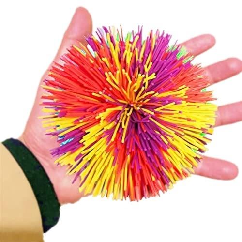 Buy cheap Colorful Monkey Stress Ball Silicone Fluffy Ball Stringy Silicone Koosh Ball from wholesalers