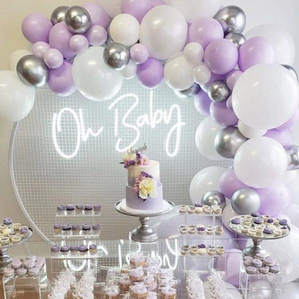 Buy cheap New Waterproof Oh Baby Landscape Lamps Acrylic Light Letters Flexible LED Custom Neon Sign Lights from wholesalers