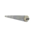 Air Jet Picanol Loom Spare Parts Seamless Steel Roller Shaft 120mm Flange
