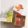 Buy cheap CMYK Printing 900g Grey Cardboard Paper Gift Box 24pcs Macaron Shipping Containers from wholesalers
