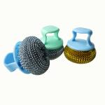 OEM ODM Silver Stainless Steel Scourer Commercial For Restaurant Dish Washing