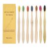 Buy cheap Natural Charcoal Biodegradable Bamboo Toothbrush Soft Bristles from wholesalers
