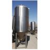 Buy cheap Vertical Jacketed Fermentation Tank Bright Beer Conical Beer Fermenter 3000L from wholesalers