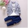 Buy cheap Children's Outfit Sets Cotton Kids Custom Fashion Suit Boys Three-Piece Leisure Suit from wholesalers