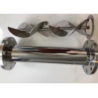 Buy cheap 0.3 - 250M3 / H Static Pipe Mixer , Stainless Steel Static Mixer For Sewage product