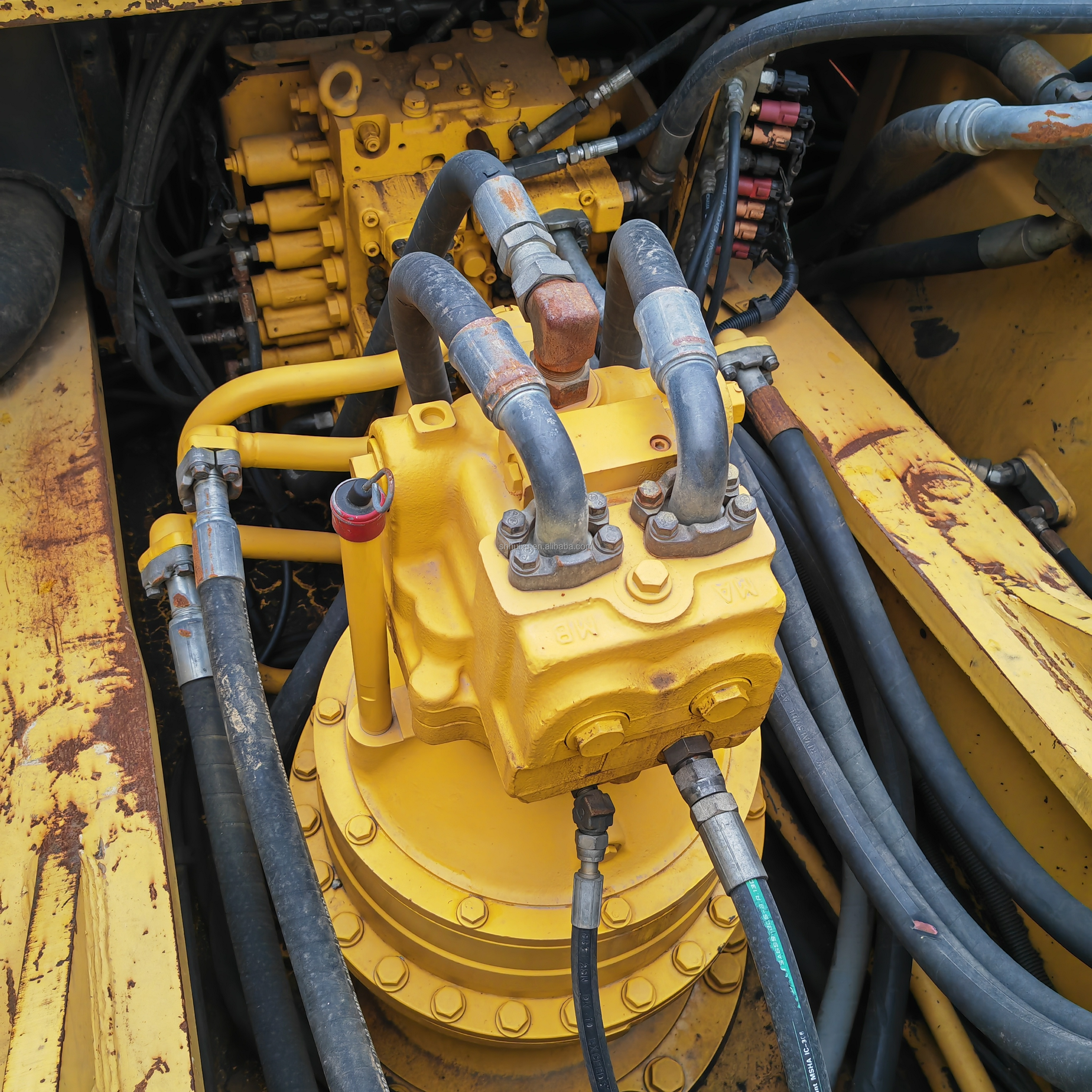 Second hand original paint used excavator komatsu PC450/excavator machine used excavator Original machine condition