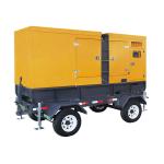 160KW/200KVA Trailer Type Diesel Generator Set with Rated Current of 20A to