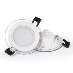 Dia 95mm 6W LED Downlight with Aluminum Glass+PS for Bright Warm White