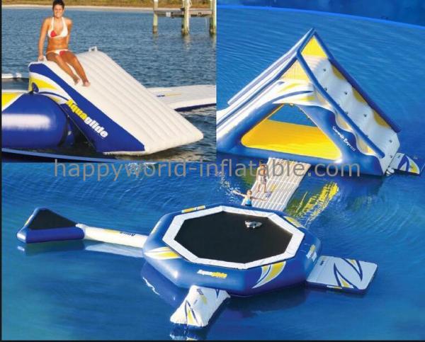 Quality aquaglide slide ,lake inflatable water park games , adult inflatable water park for sale