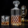 Buy cheap 850ml House Glassware Glass Whiskey Decanter Set Classic Oxford Collection from wholesalers