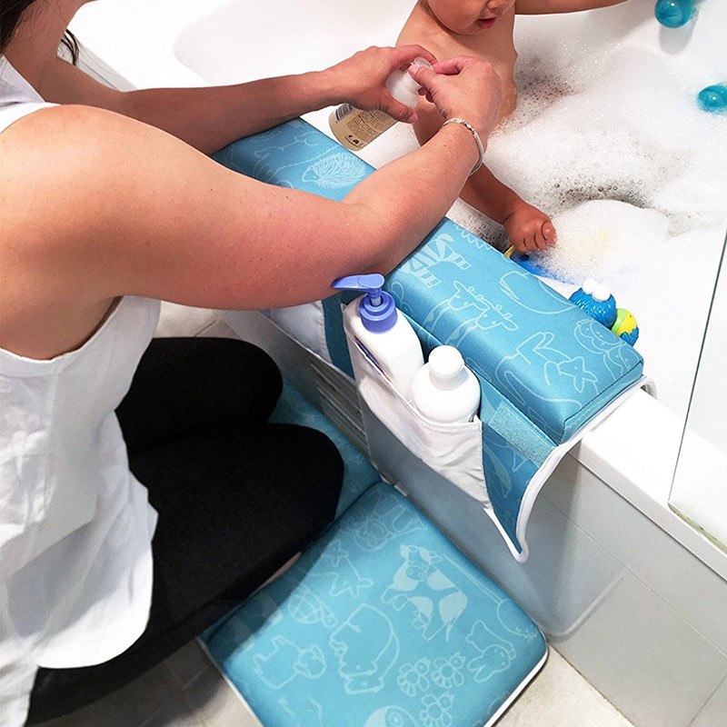 Lightweight Non Slip Baby Bath Kneeler Mildew Resistant Neoprene Made