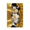 Buy cheap 3D Portrait Living Room Area Rug Crystal Velvet Indian Style Carpet from wholesalers