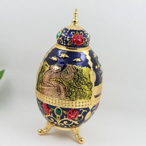 Shinny Gifts Vintage European Home Decor Metal Craft Gifts Automatic Toothpick