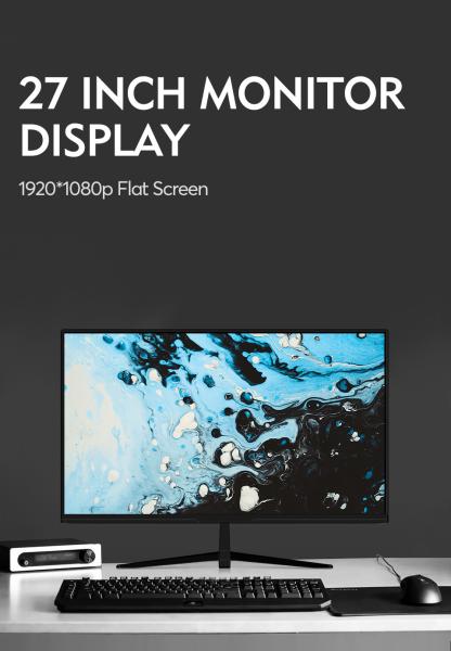 Buy cheap Led Monitor Flat Screen Desktop PC 27 Inch 60hz Wide 1920X1080p from wholesalers