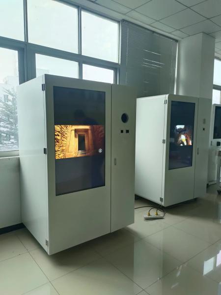 Buy cheap Eco Friendly Reverse Vending Machine Compact Plastic Bottle Aluminum Cans Tin Cans Energy Efficient from wholesalers
