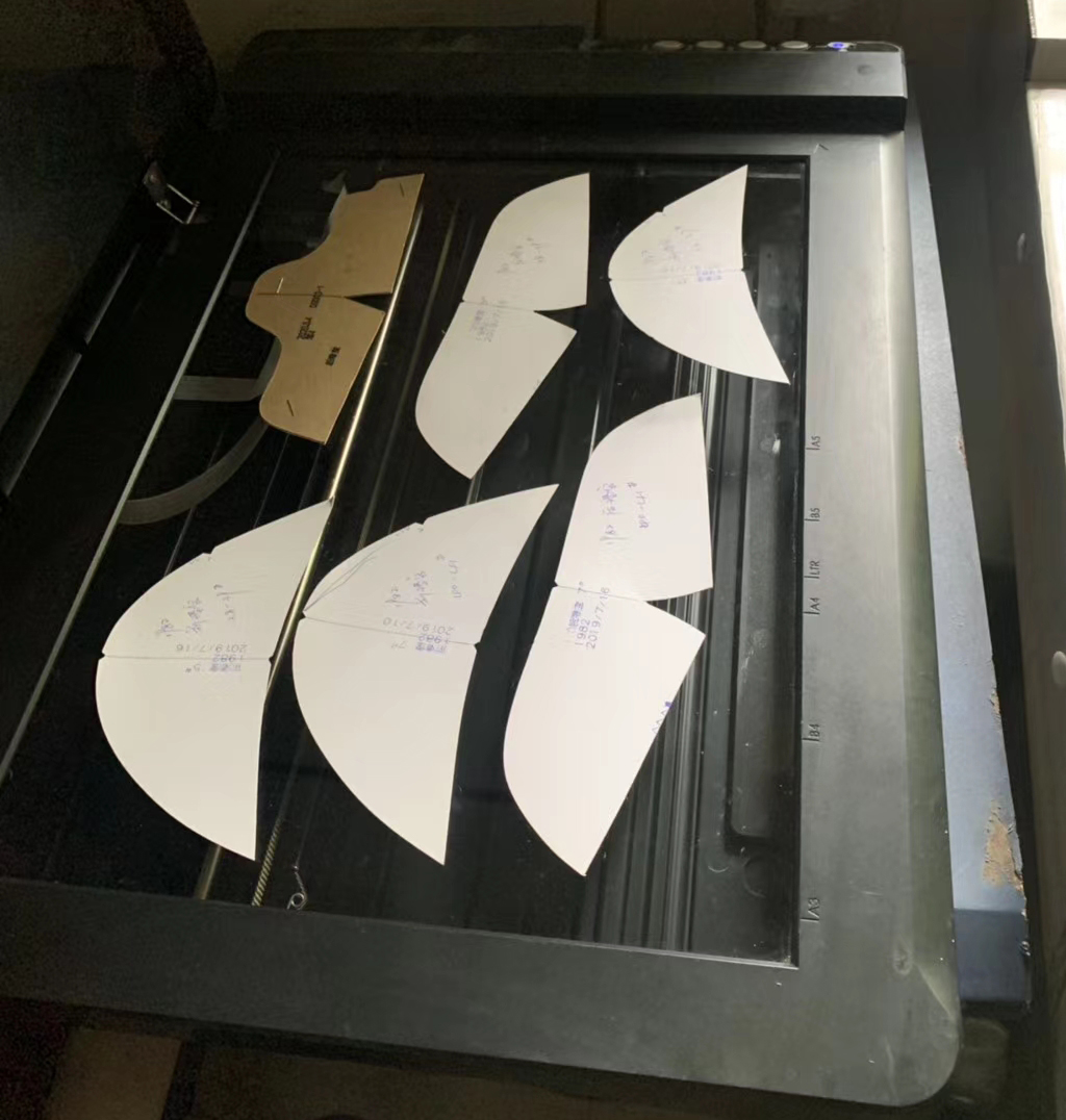 Gel Pen / Tungsten Steel Blade Flatbed Cutter with Flat Thickness Paper Board