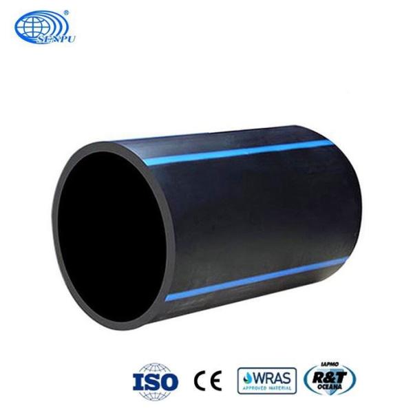 Buy cheap Large Diameter PE Water Pipes PE100 PN6 High Pressure Polyethylene Pipe from wholesalers