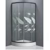 Buy cheap Lotus leaf design toughened glass shower enclosure newest shower cabins from wholesalers