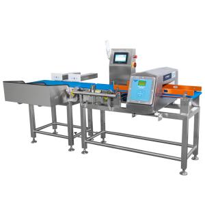 China Full Touch Screen Checkweigher Metal Detector Combination on sale